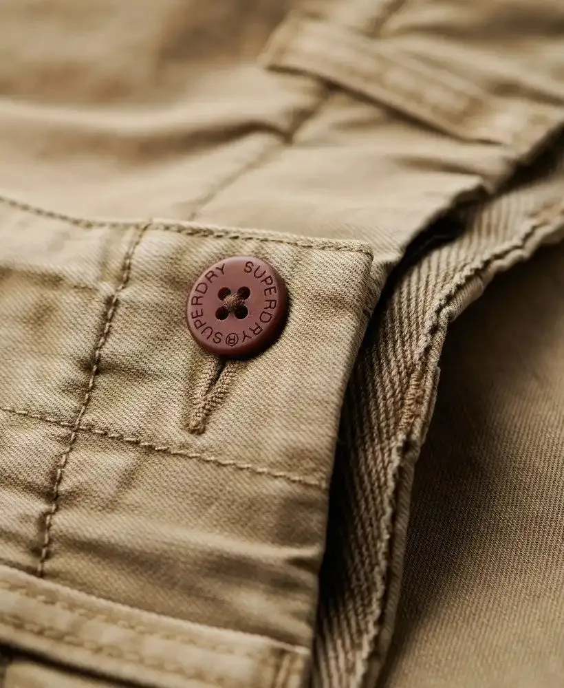 Superdry Men's Vintage Officer Chino Shorts Sage