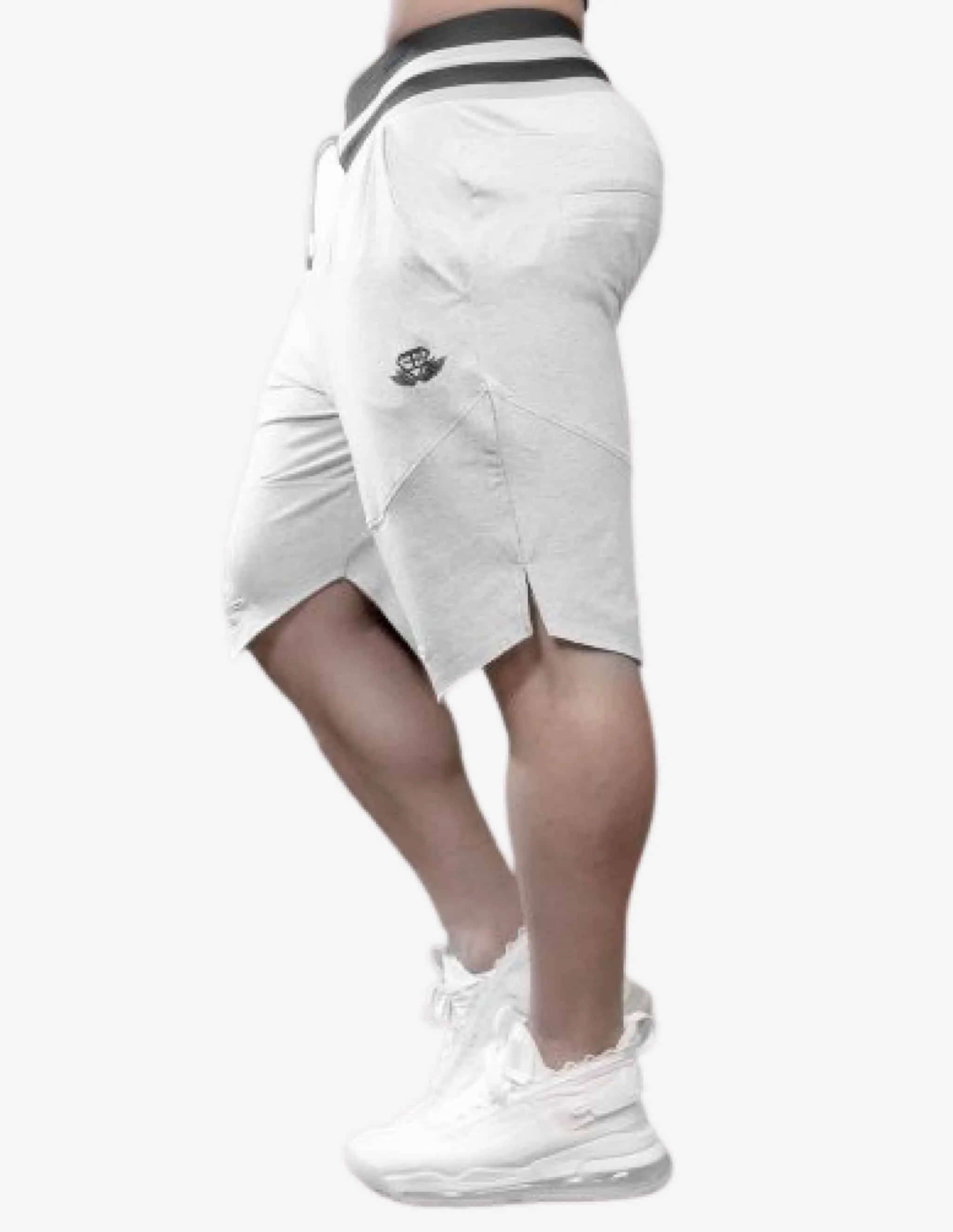 SVGE Prometheus shorts 2.0 – Light Grey Melange