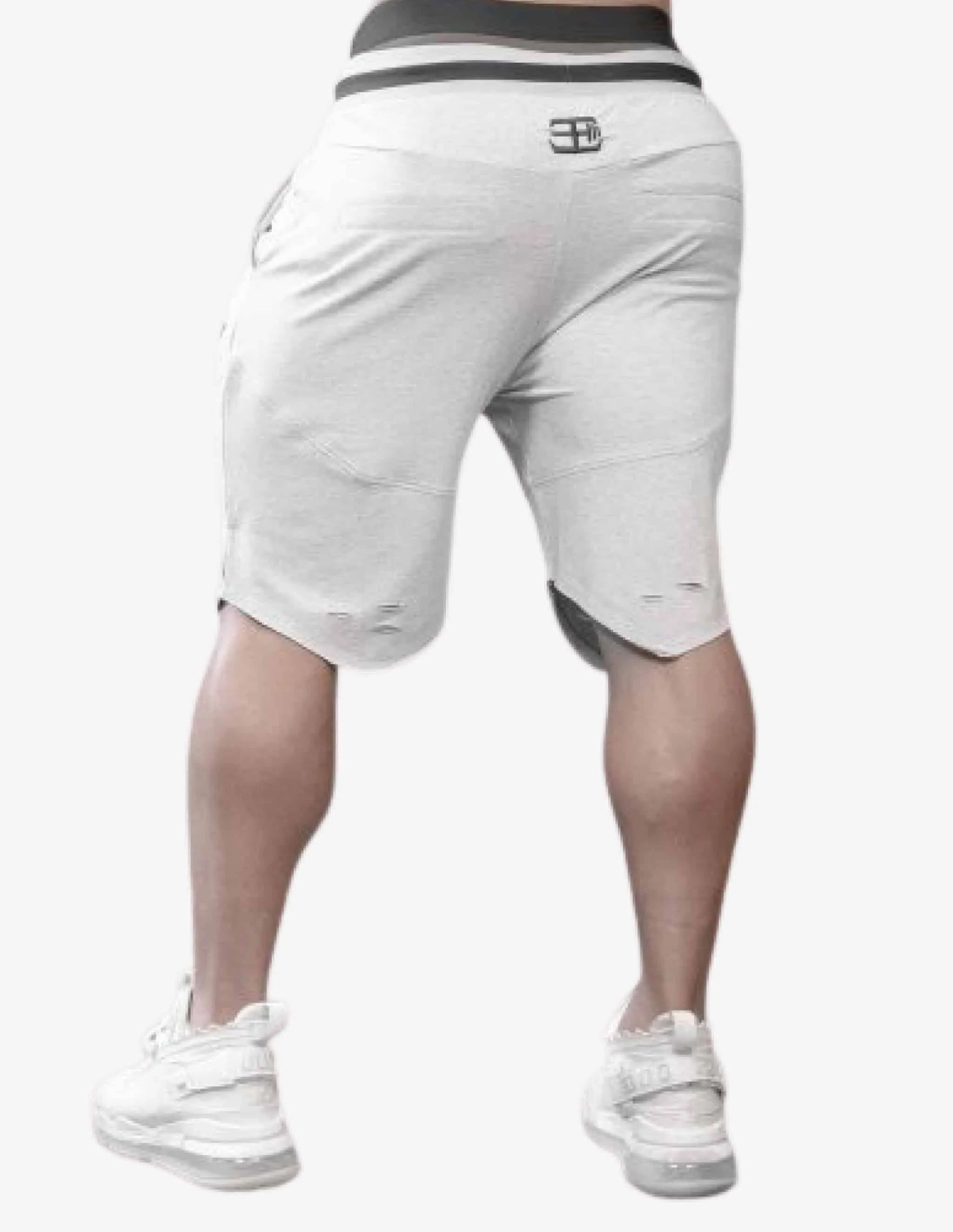 SVGE Prometheus shorts 2.0 – Light Grey Melange
