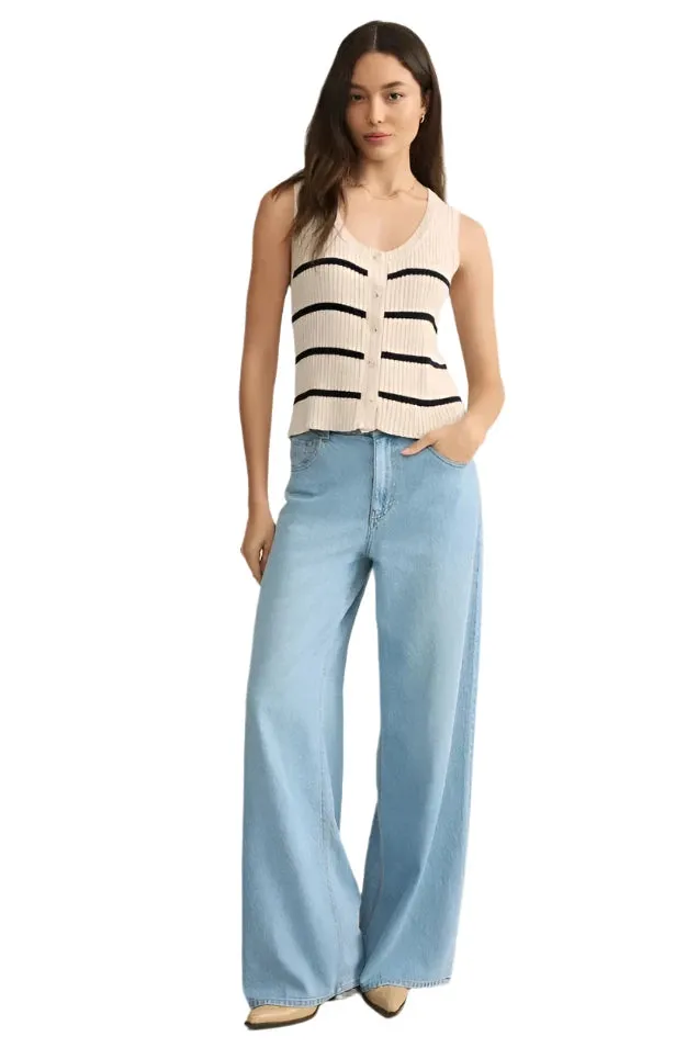 SYCAMORE STRIPE SWEATER VEST