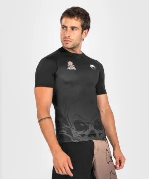 T-shirt a compressione Venum Reorg - maniche corte - nera