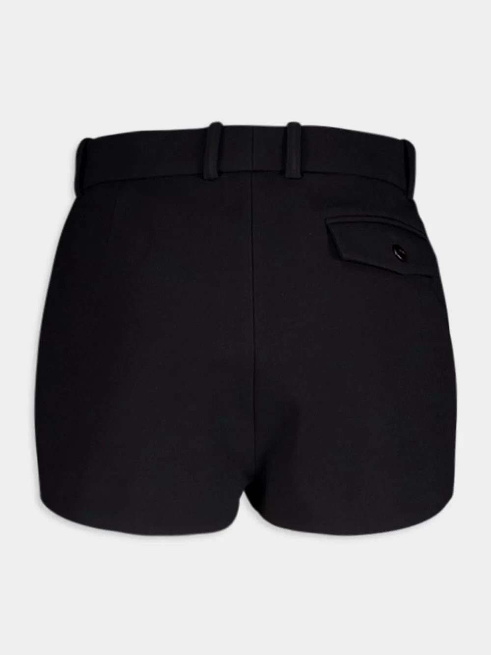 Tailored Wool Shorts