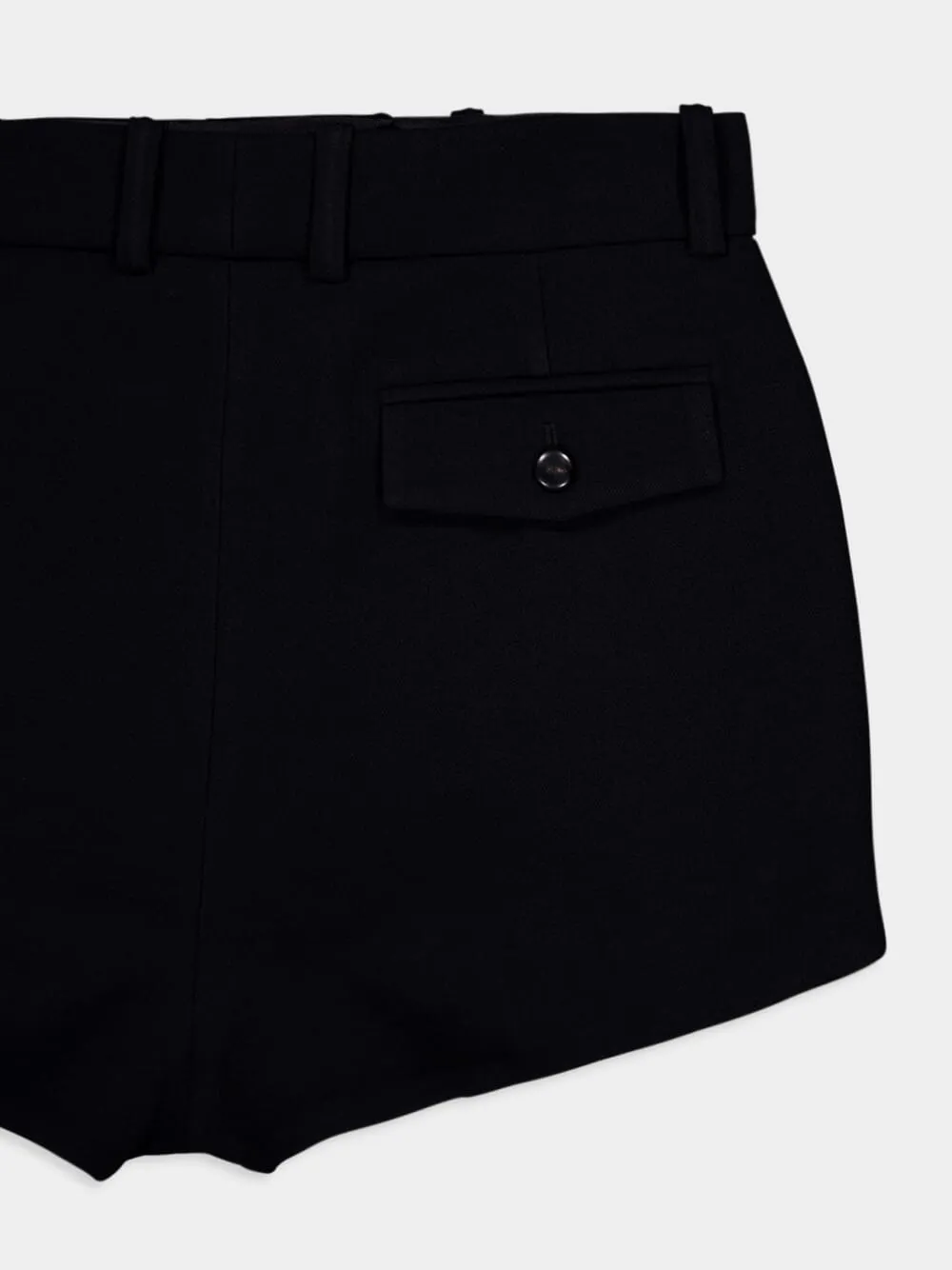 Tailored Wool Shorts