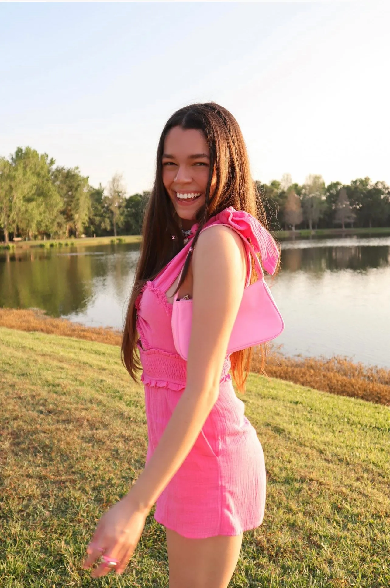 The Piper Pink Romper