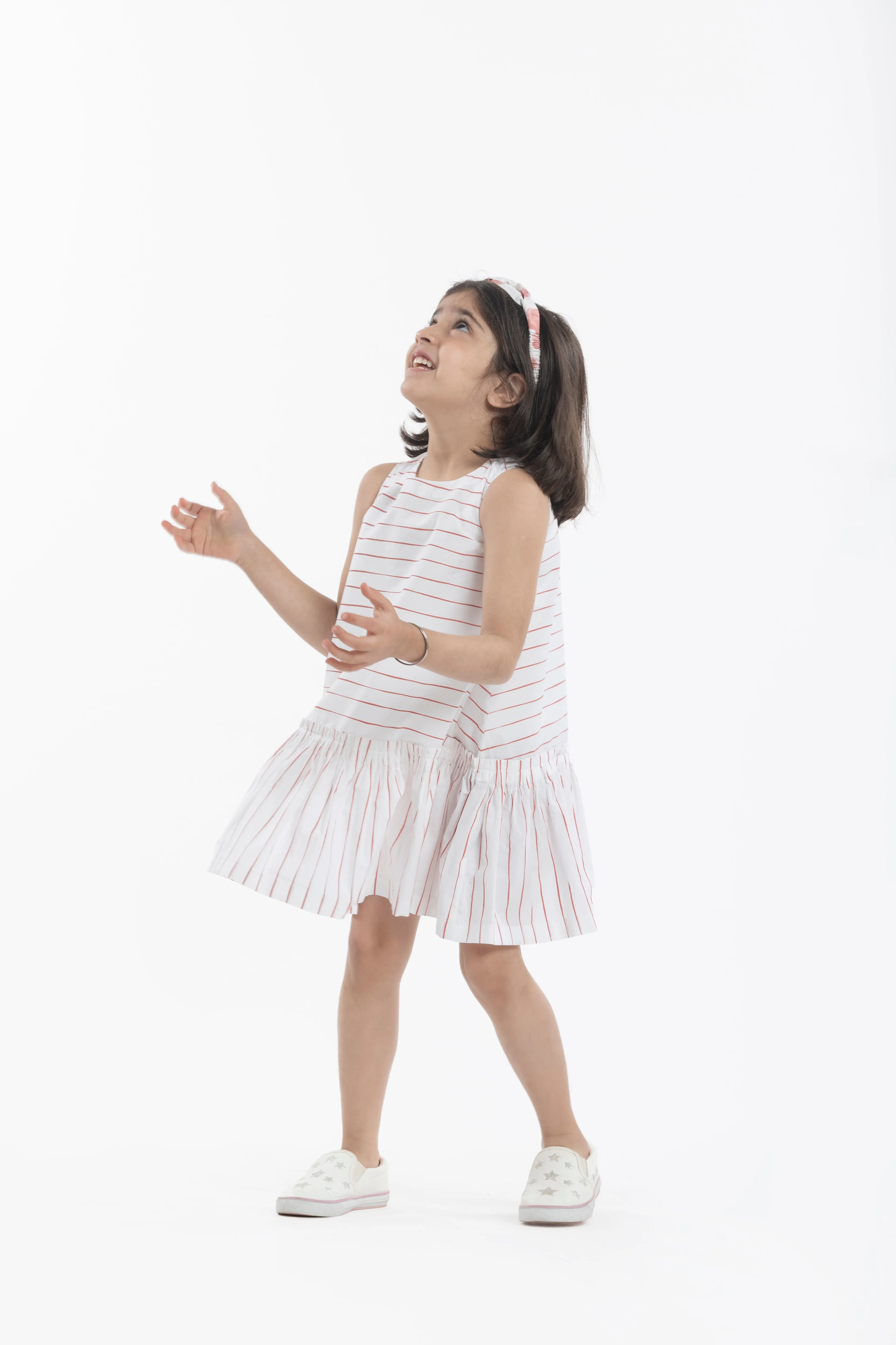 Three  I   Bottom Yoke Dress 100% Cotton Poplin