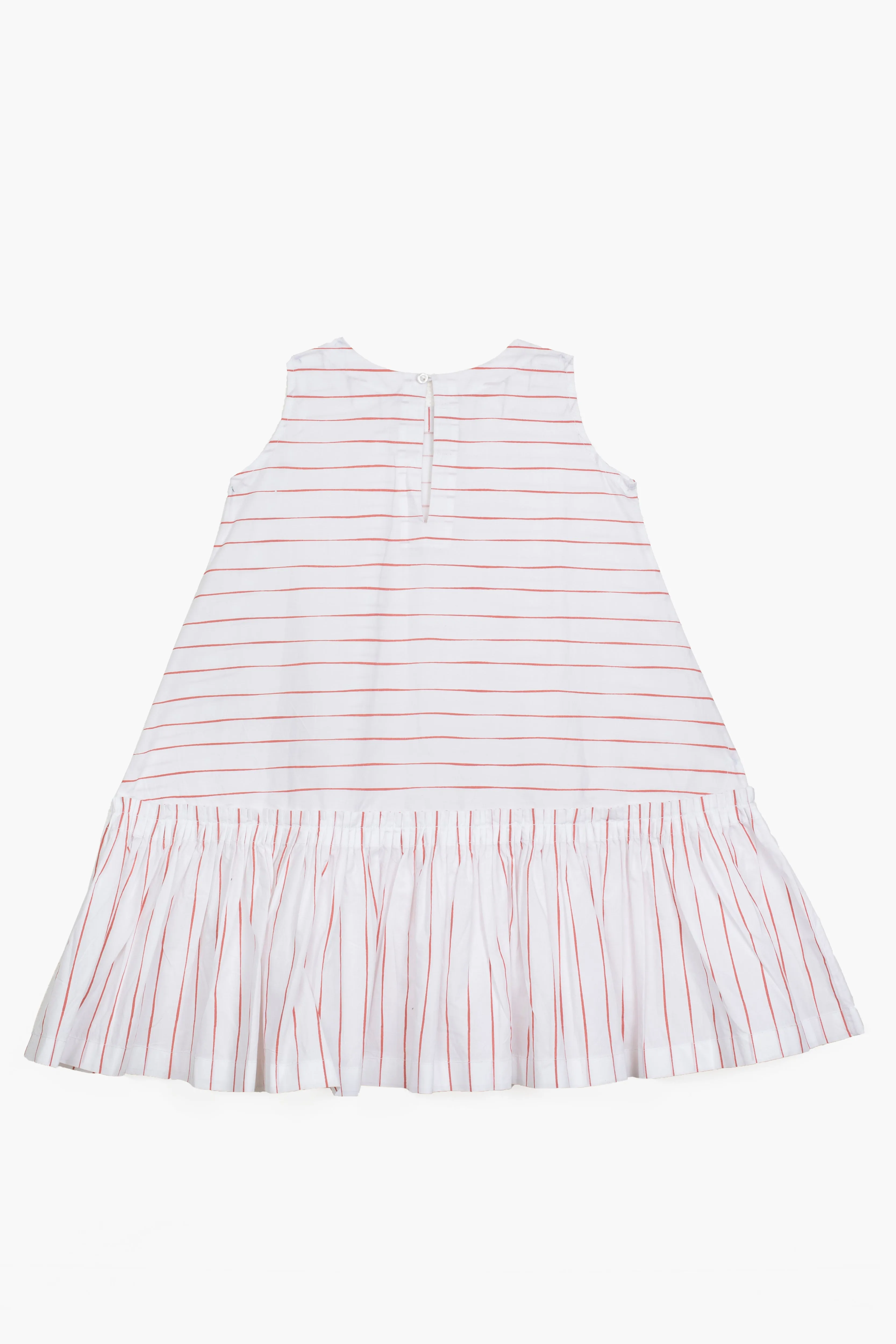 Three  I   Bottom Yoke Dress 100% Cotton Poplin