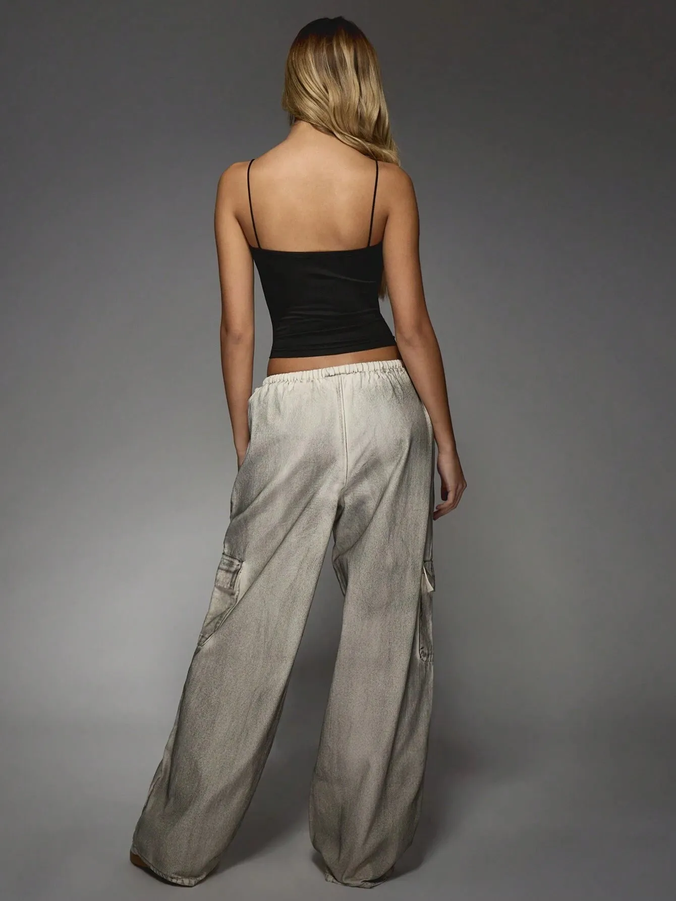 Trendy Oil-Washed Cargo Pants | Stylish Utility Trousers for Any Look