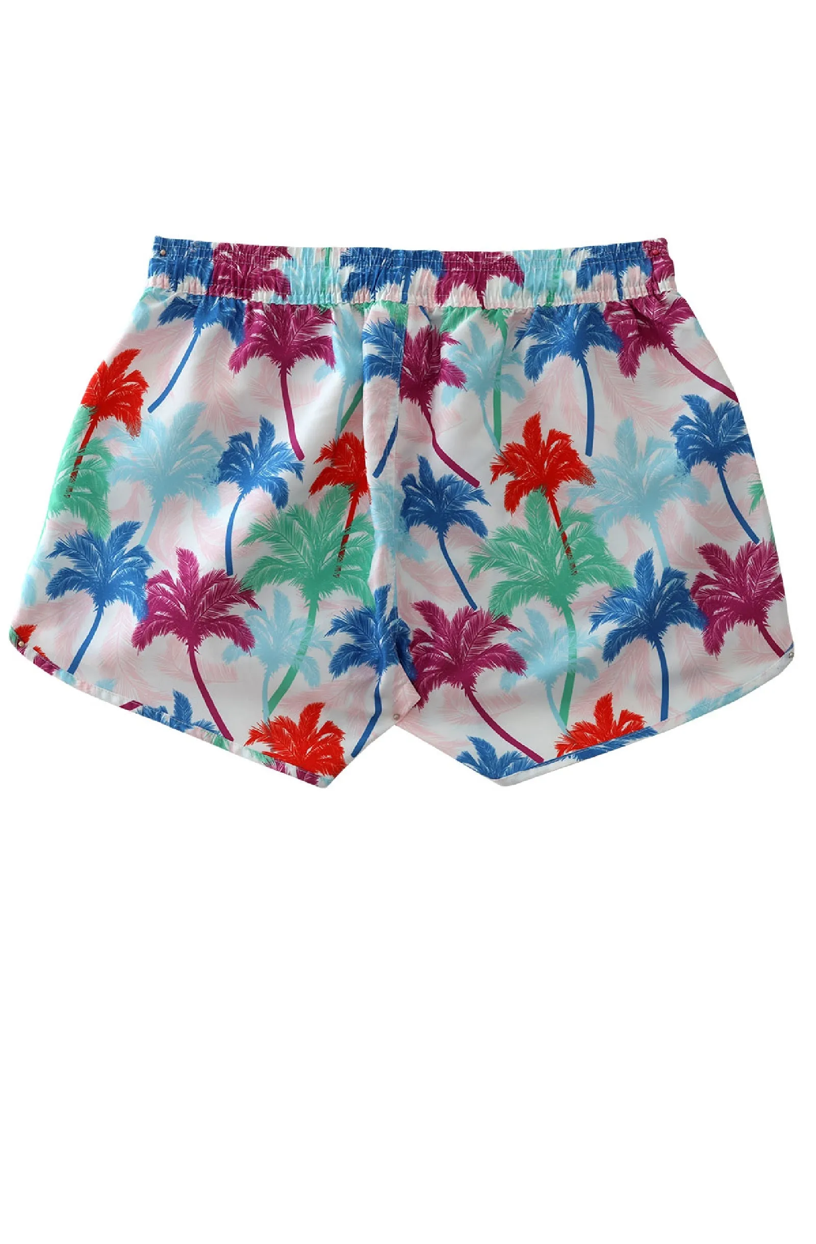 TURQUOISE Woman Tropical Board Shorts