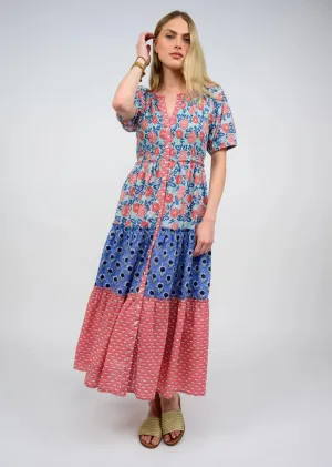 Uncle Frank Smocked Top Tier Dress