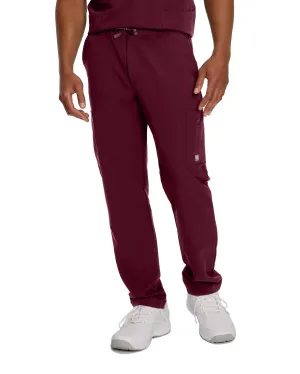 V-Tess 227 Men's Cargo Scrub Pants Wine