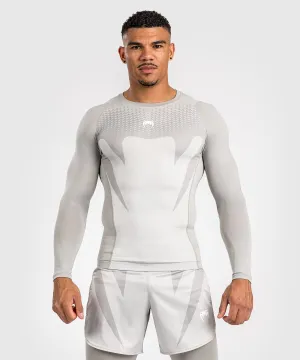 Venum Attack Rashguard a Maniche Lunghe da Uomo - Sabbia