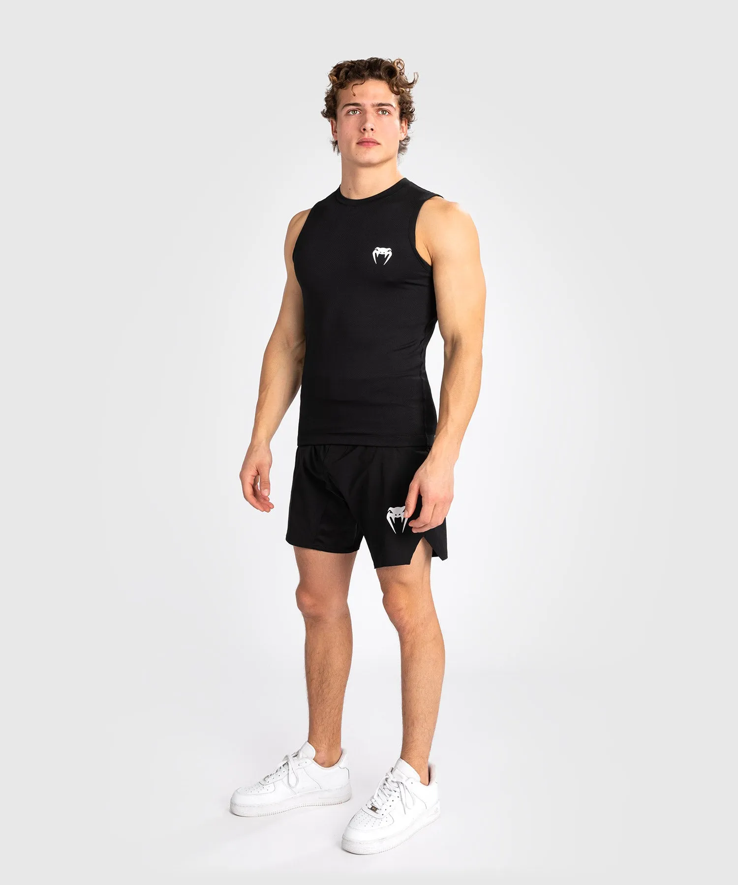 Venum Contender Heren mouwloze beschermer - Zwart/Wit