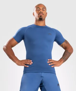 Venum Contender Rashguard a manica corta da uomo - Blu