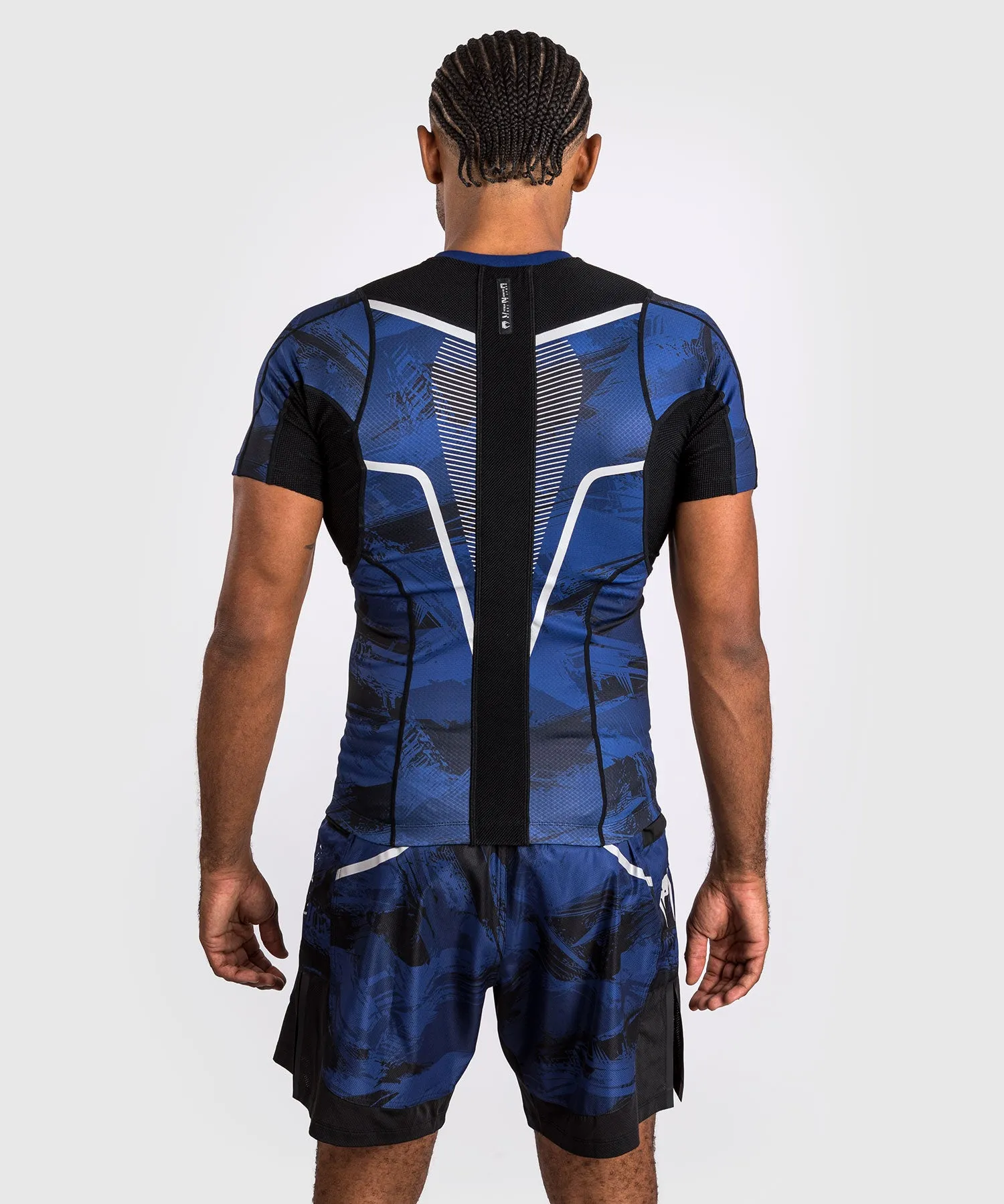 Venum Electron 3.0  Rashguard a manica corta - Blu navy