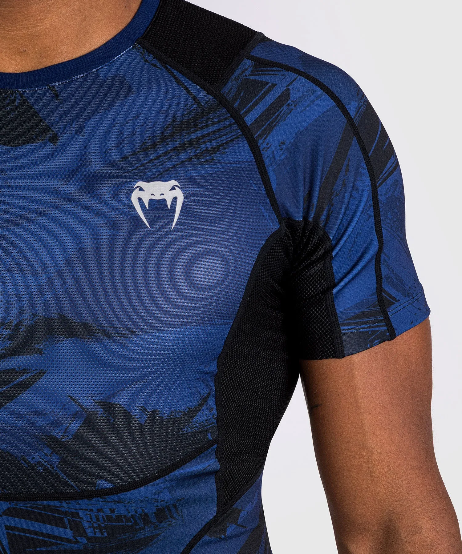 Venum Electron 3.0  Rashguard a manica corta - Blu navy