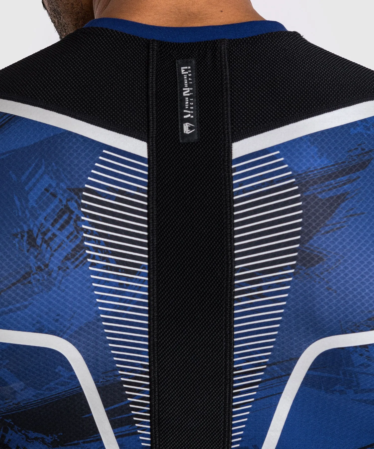 Venum Electron 3.0  Rashguard a manica corta - Blu navy