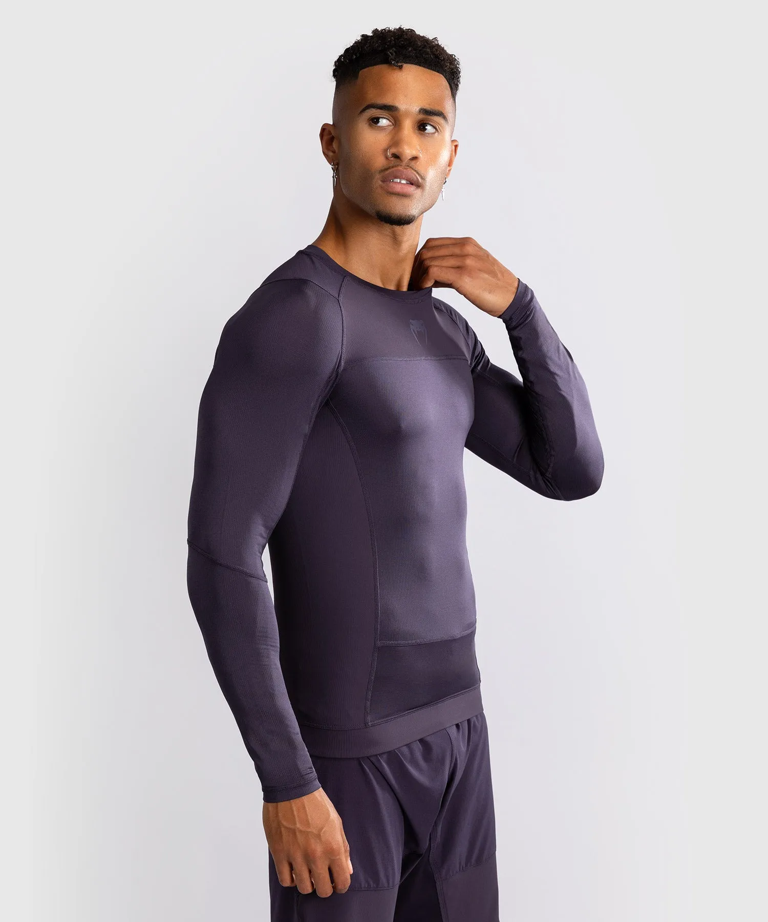 Venum G-Fit Air Rashguard Maniche Lunghe da Uomo - Viola Scuro
