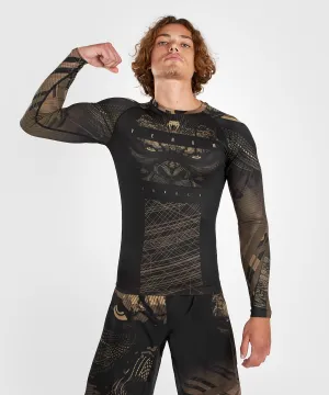 Venum Gorilla Jungle Rashguard a Maniche Lunghe - Nero/Sabbia
