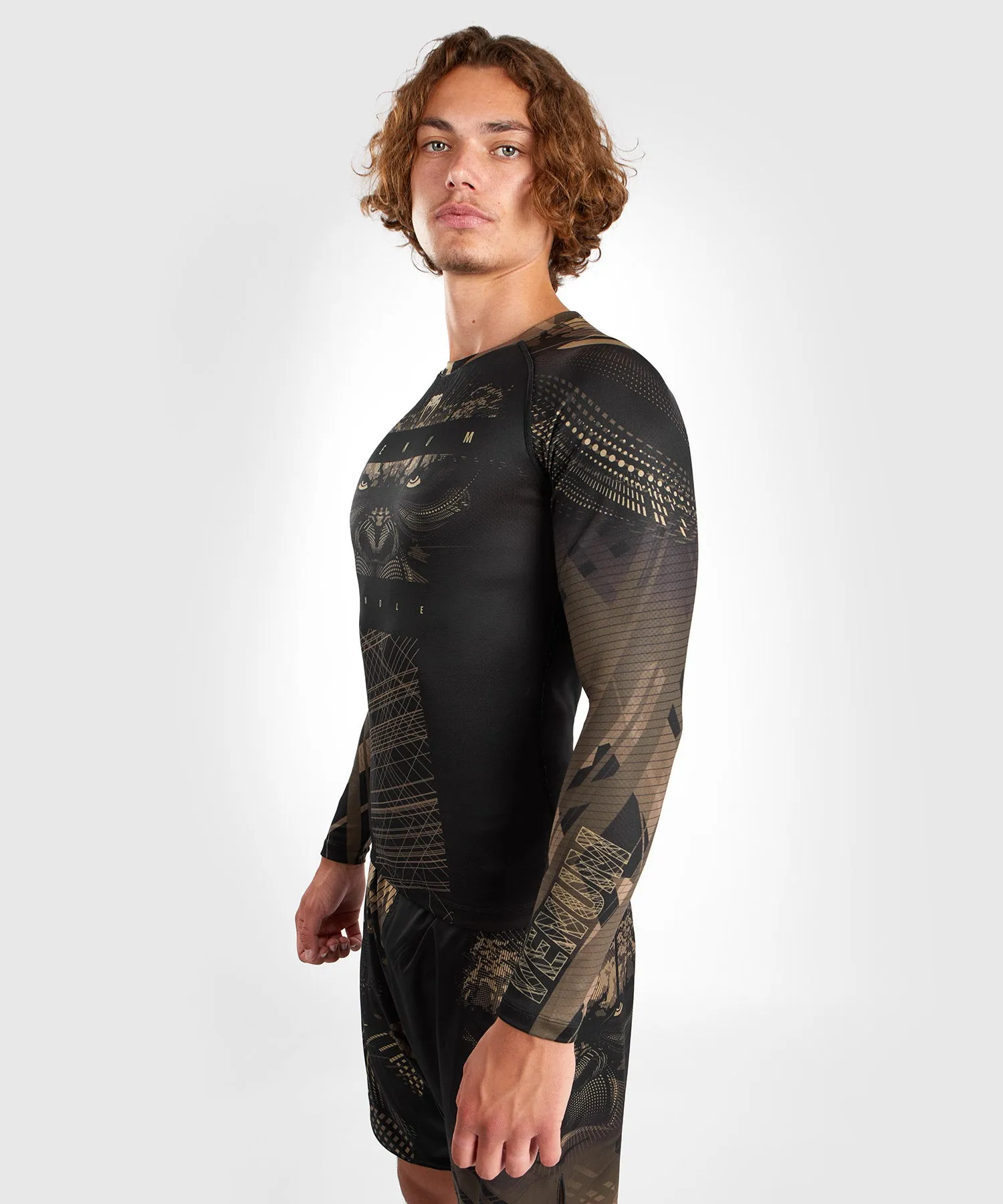 Venum Gorilla Jungle Rashguard a Maniche Lunghe - Nero/Sabbia