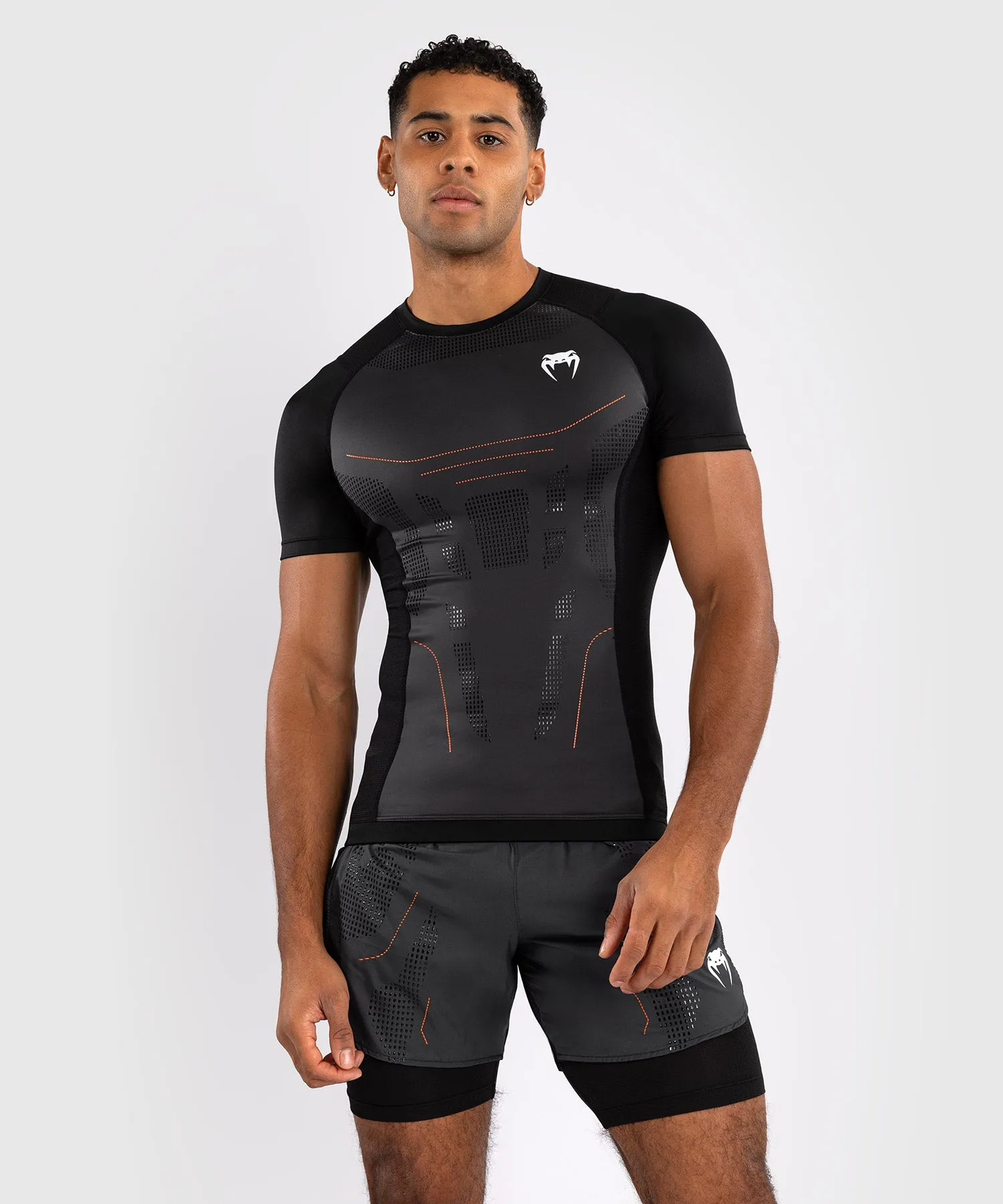 Venum Technical 3.0 Korte Mouwen Rashguard - Grafiet
