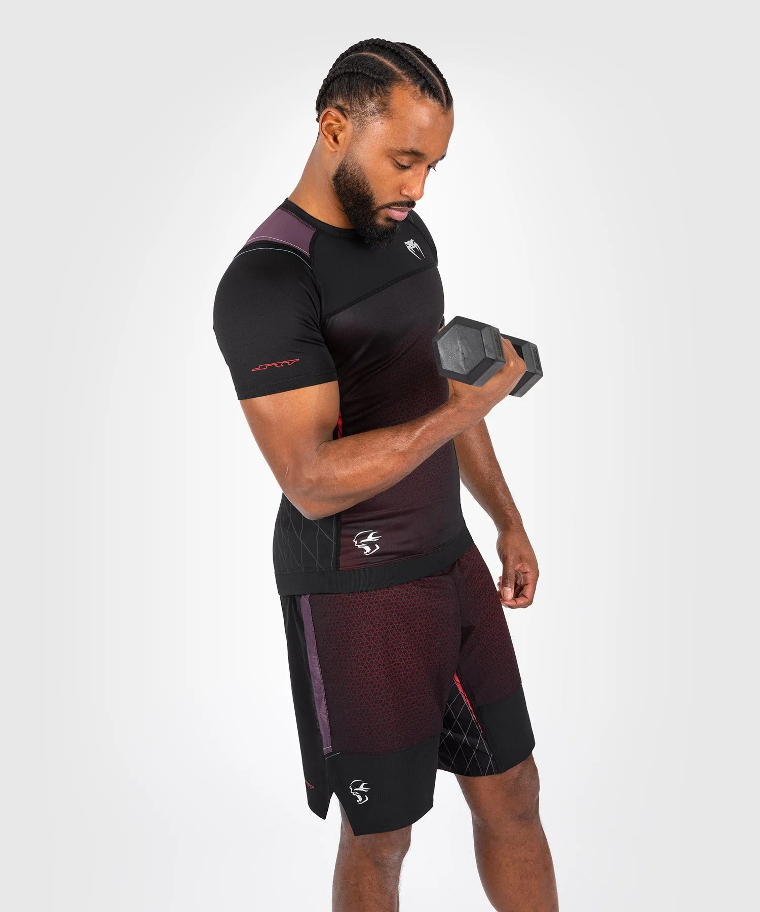 Venum x Dodge Banshee Rashguard a maniche corte da uomo - Nero