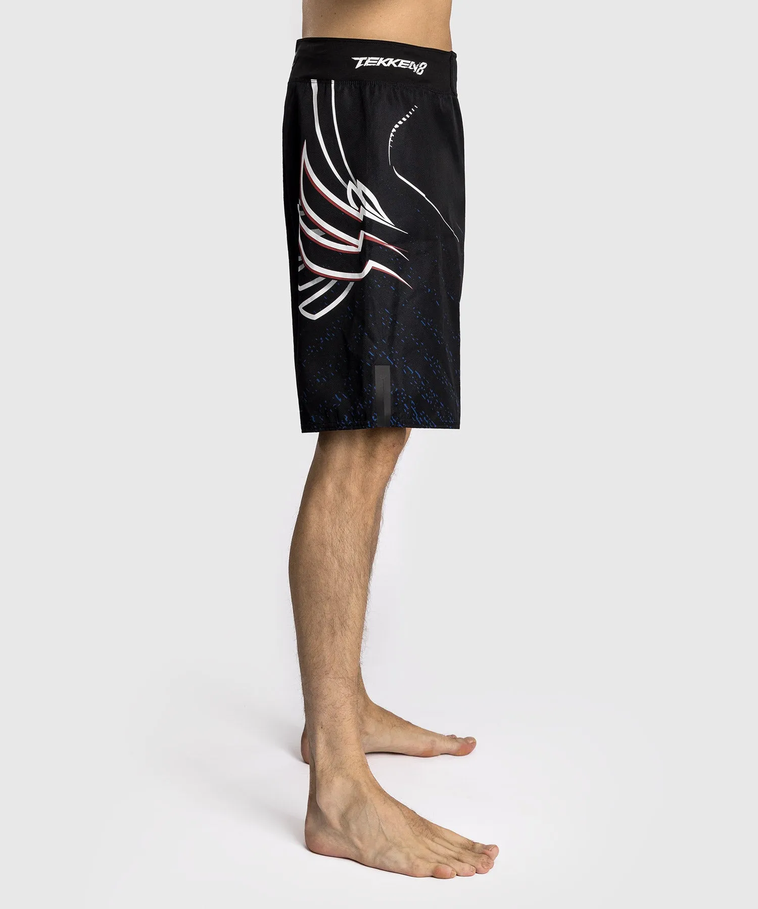 Venum x TEKKEN 8 - Jin Kazama Vecht Shorts - Blauw/Zwart/Wit