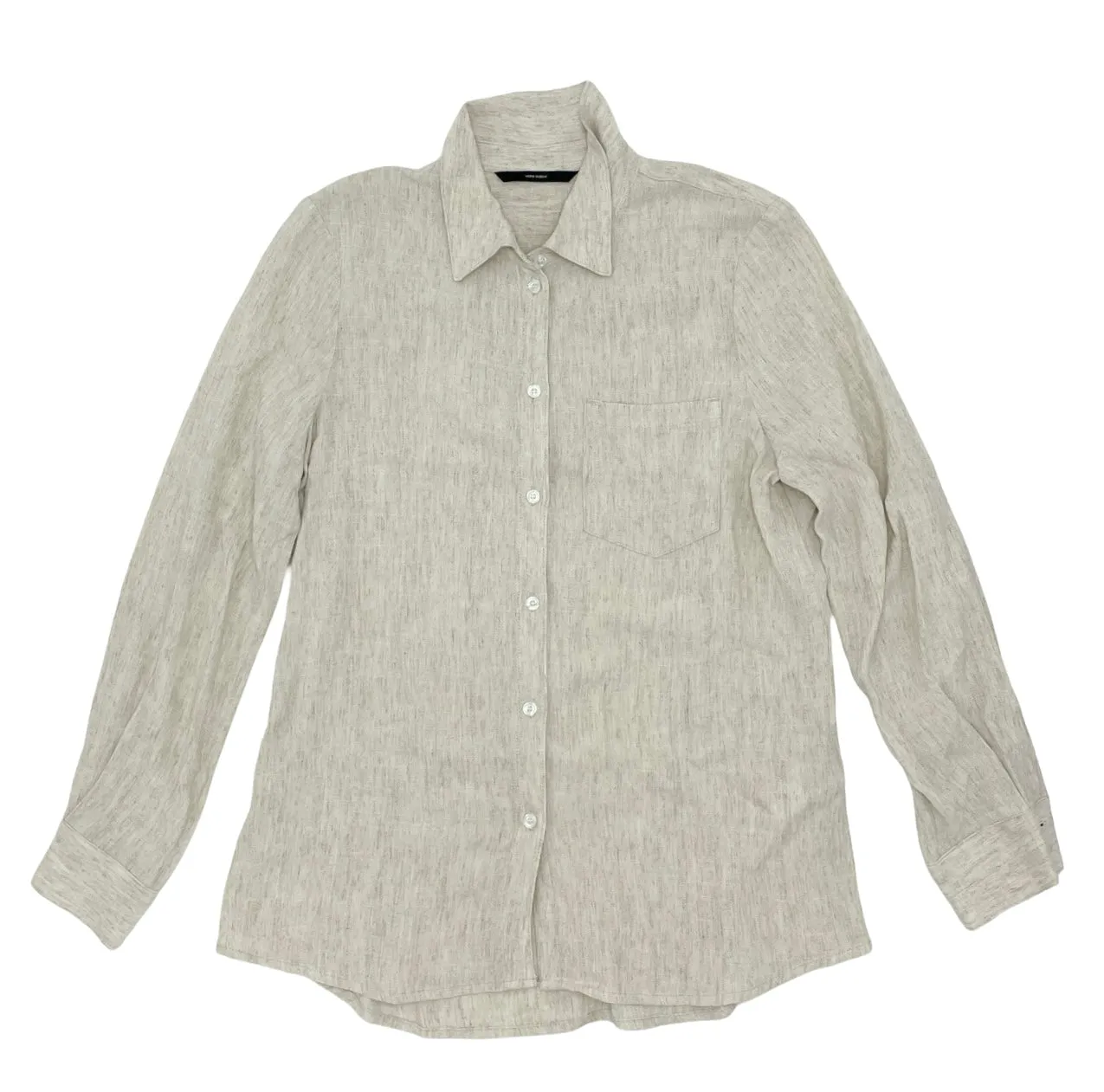 Vero Moda linen blend button up - M
