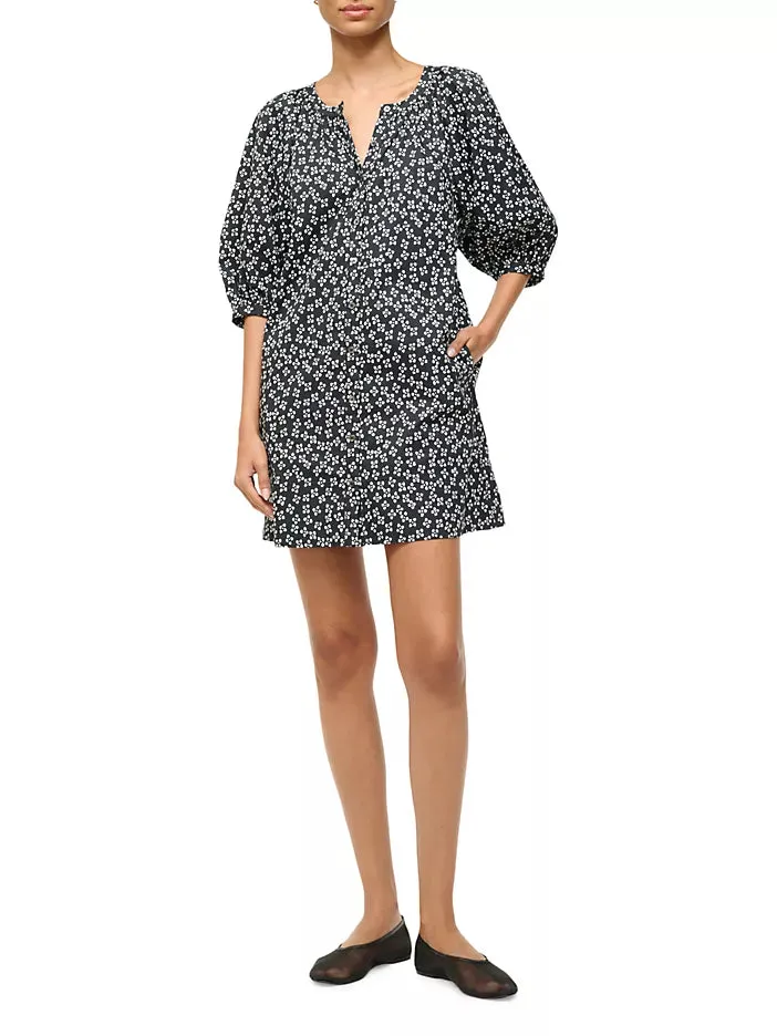 Vincent Mini Dress - Woodblock Floral