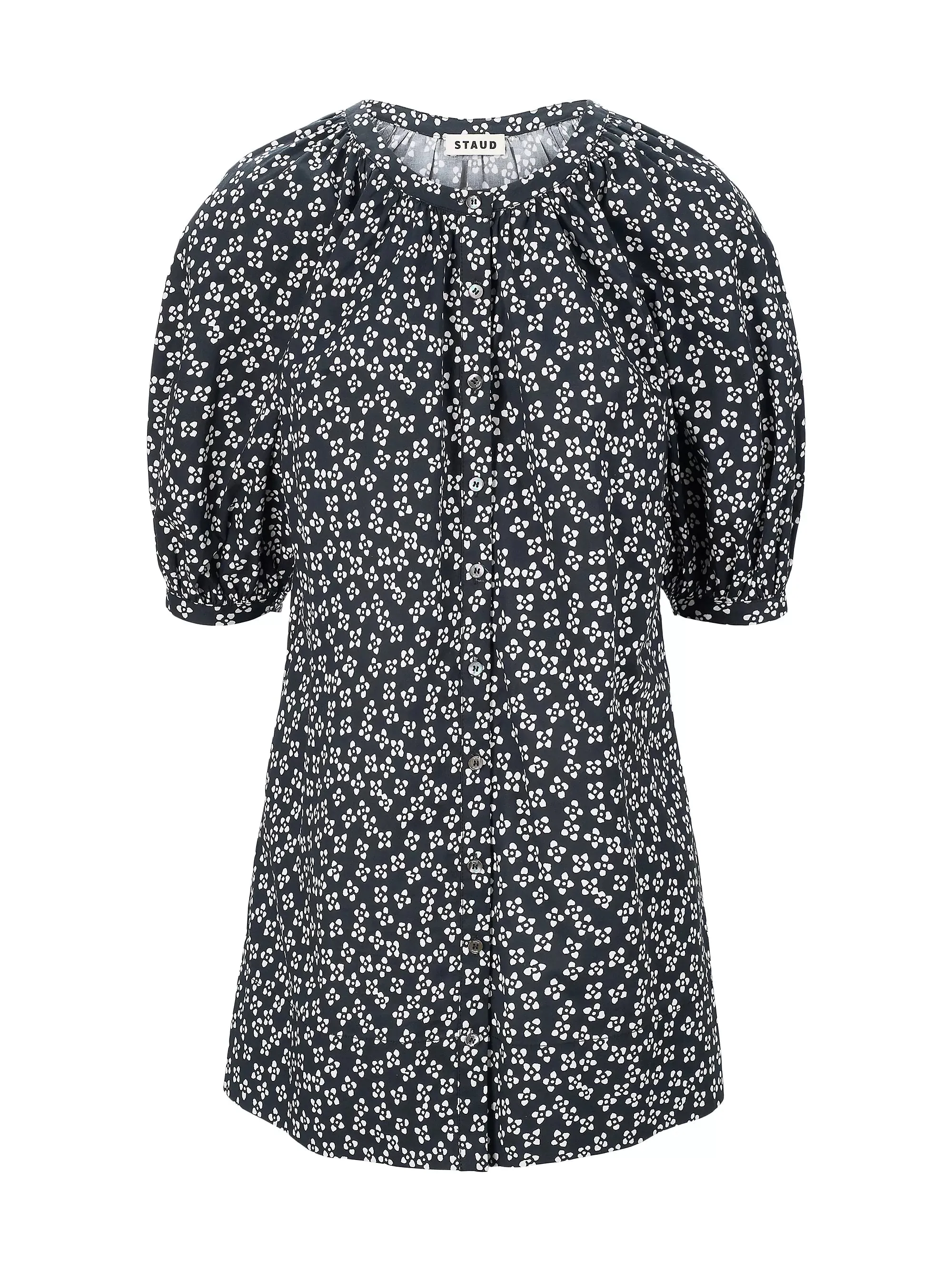 Vincent Mini Dress - Woodblock Floral