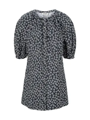 Vincent Mini Dress - Woodblock Floral
