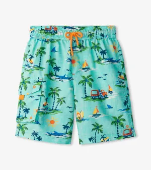 Vintage Holiday Board Shorts