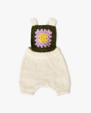 Violets Romper |off white| in stock (6-9m)