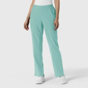W123 5145 Cargo Utility Scrub Pants Turquoise
