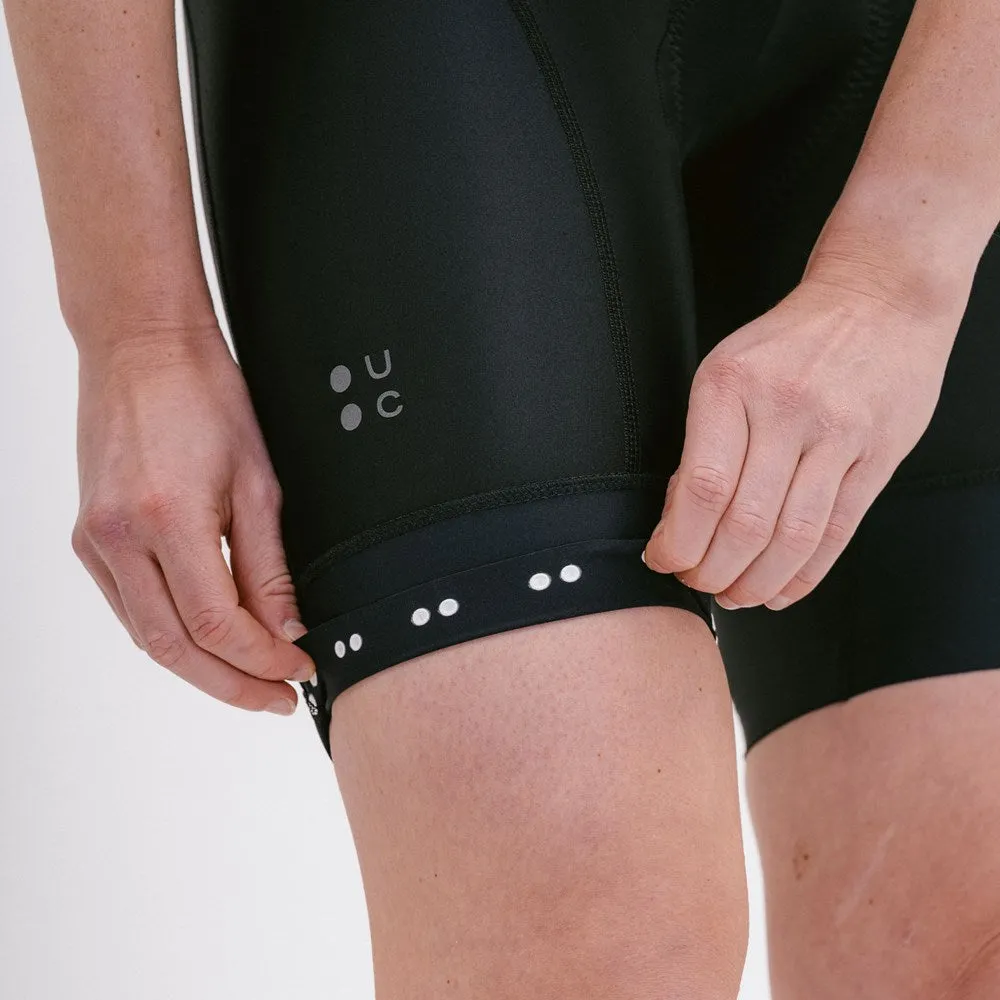 Women's Mono Bib Short - Black