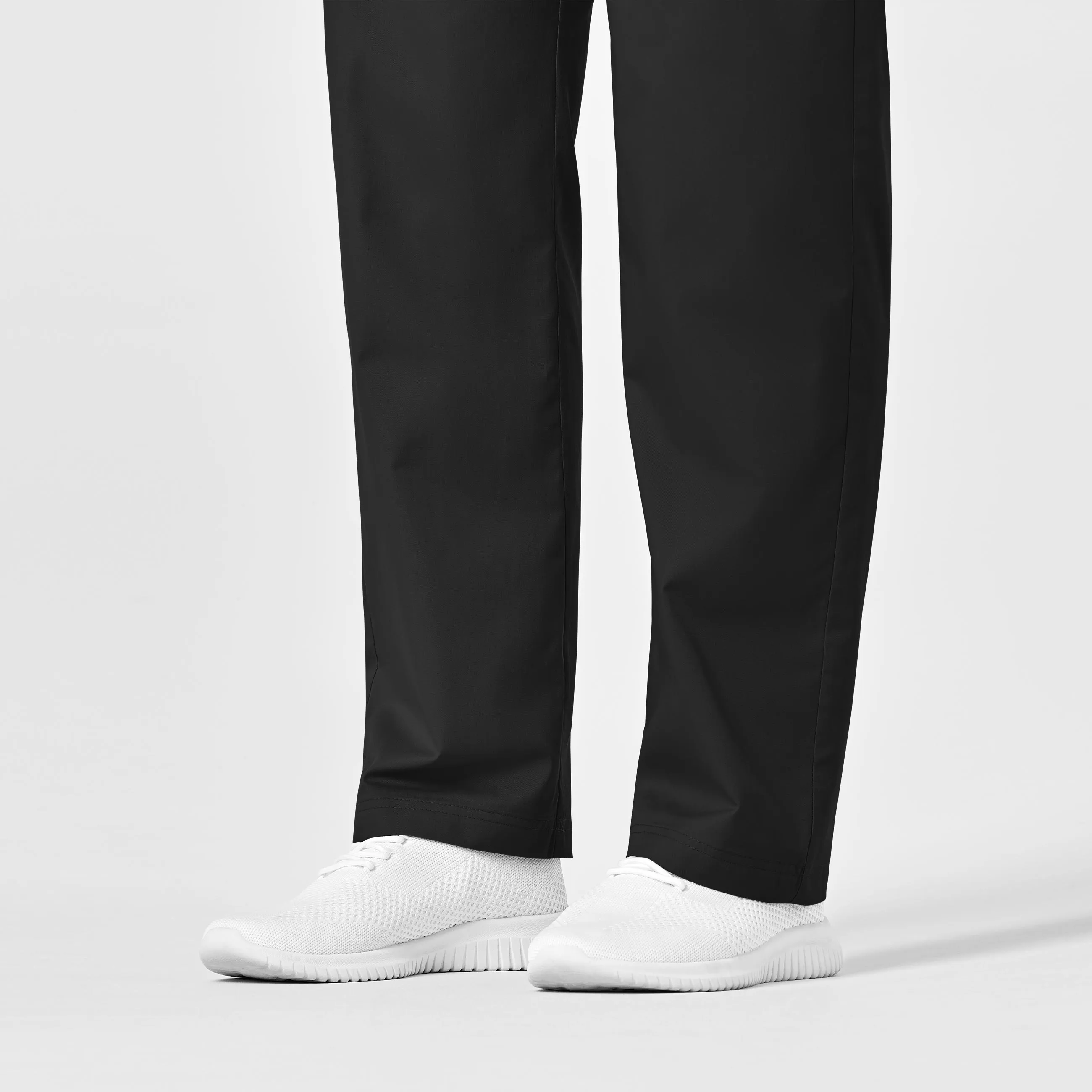 WonderWORK 500 Unisex Drawstring Cargo Scrub Pants Black
