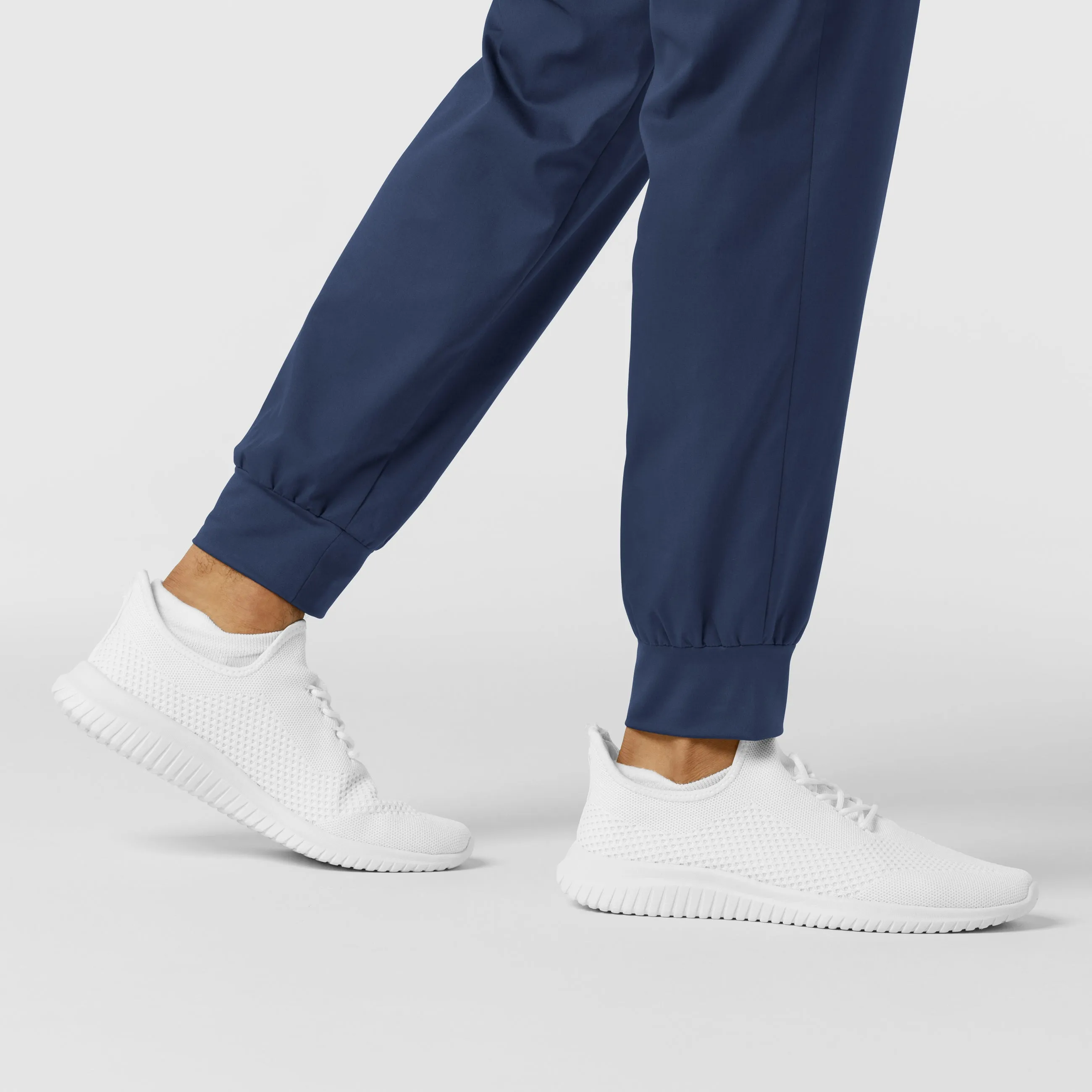 WonderWORK 507 Men's Cargo Jogger Scrub Pants Navy