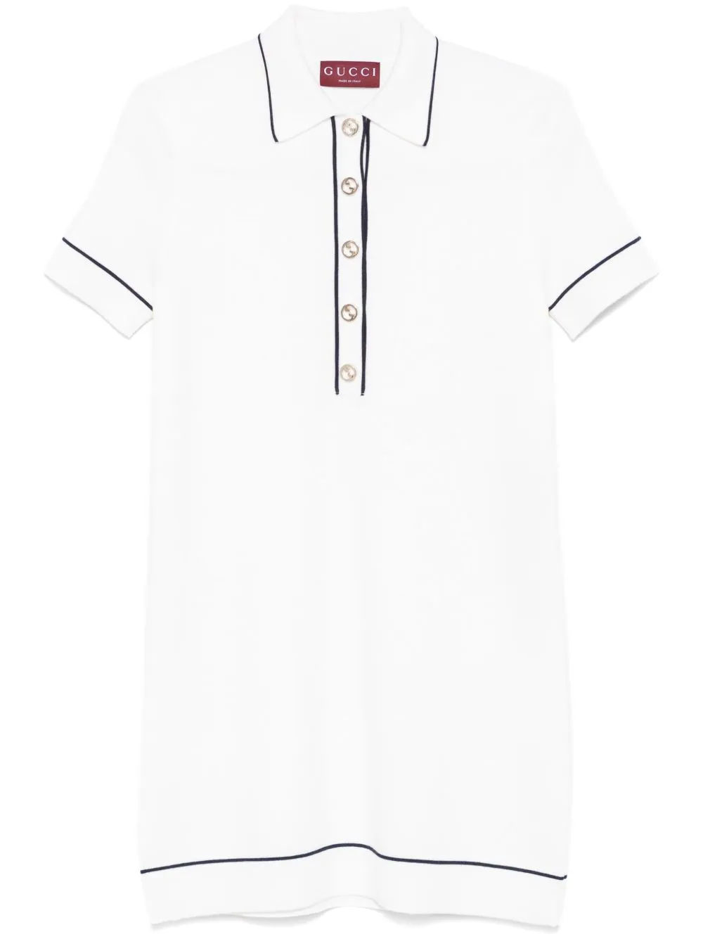 Wool polo dress