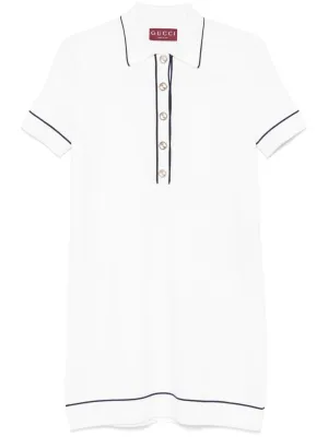 Wool polo dress