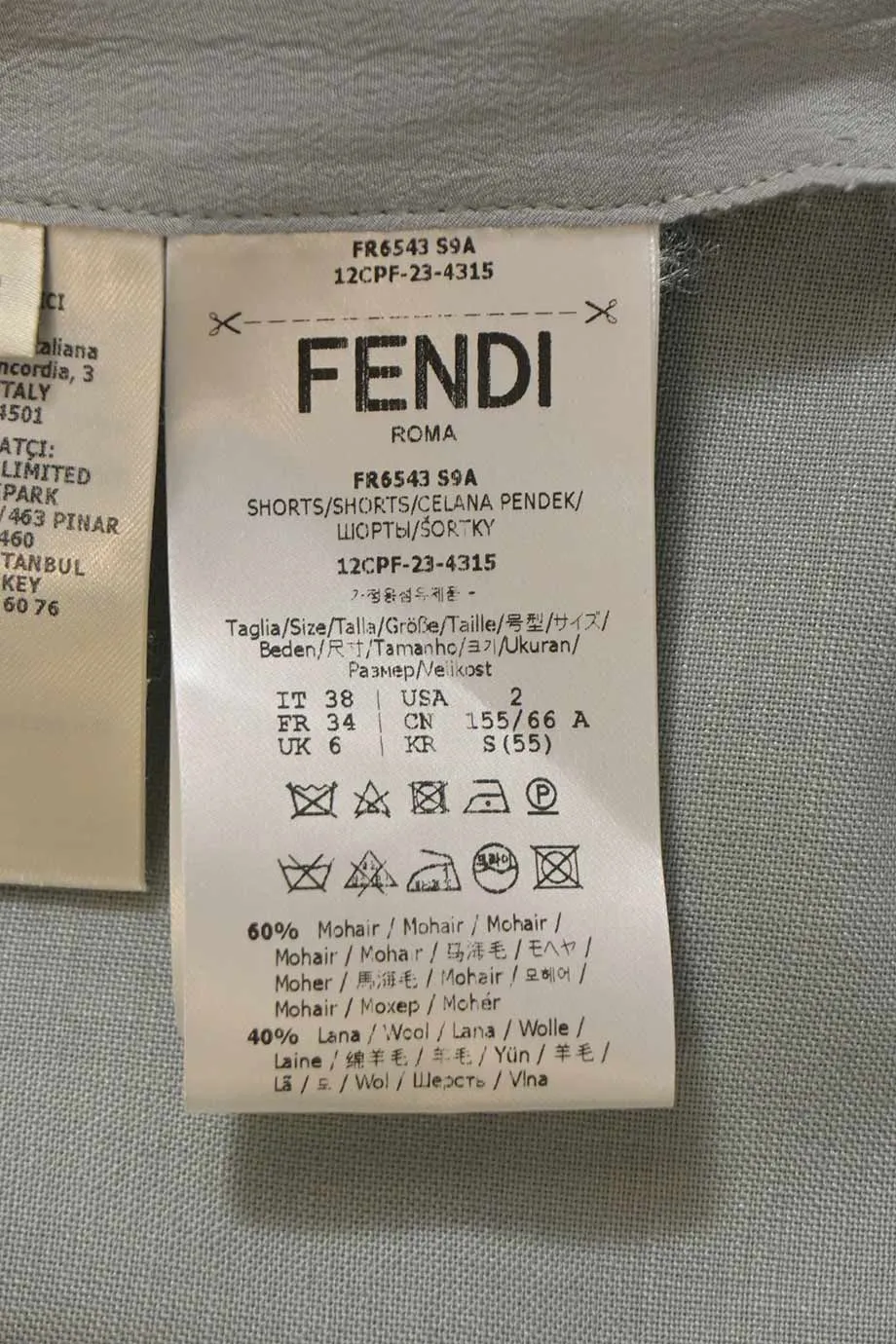 [WW44039] Fendi | Shorts